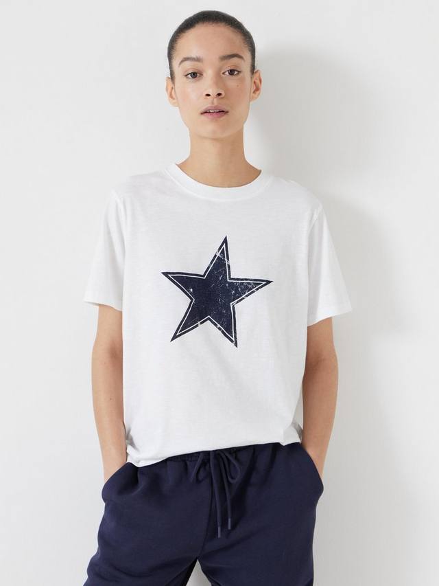 

Футболка star slub HUSH, белый