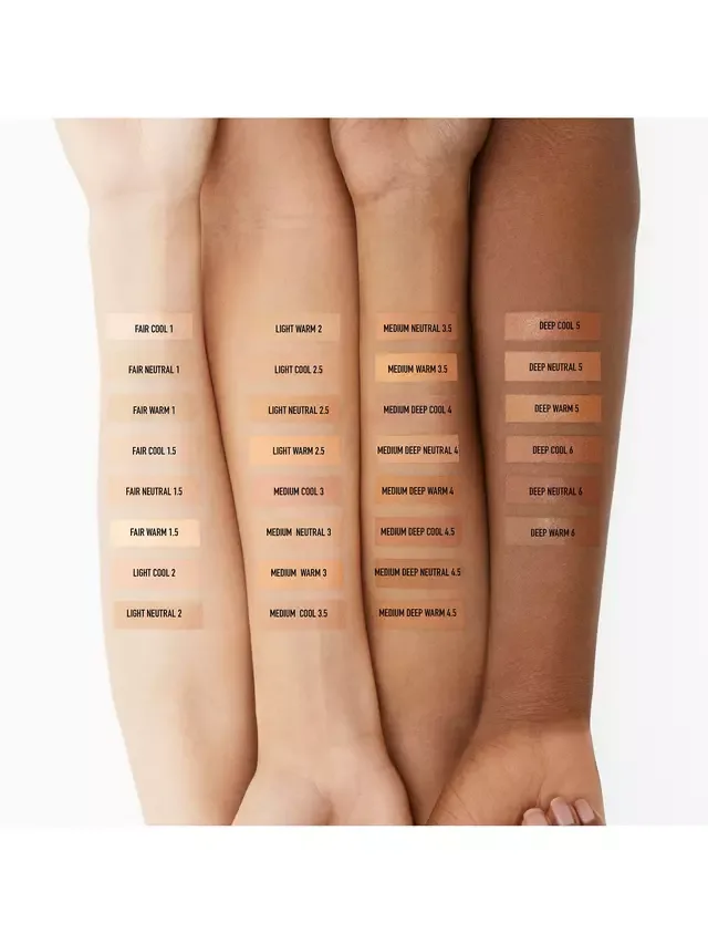 Оригинальная жидкая тональная основа Pure Serum Radiant Natural Liquid Foundation bareMinerals, Deep Warm 6 — фото 4