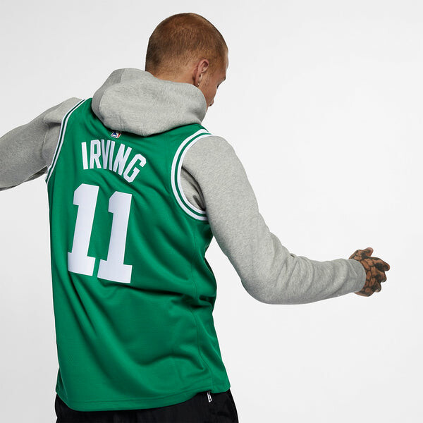 Футболка нба бостон селтик kyrie irving баскетбольная майка жилет sw fan edition бостон селтикс 11 Nike, зеленый — фото 3