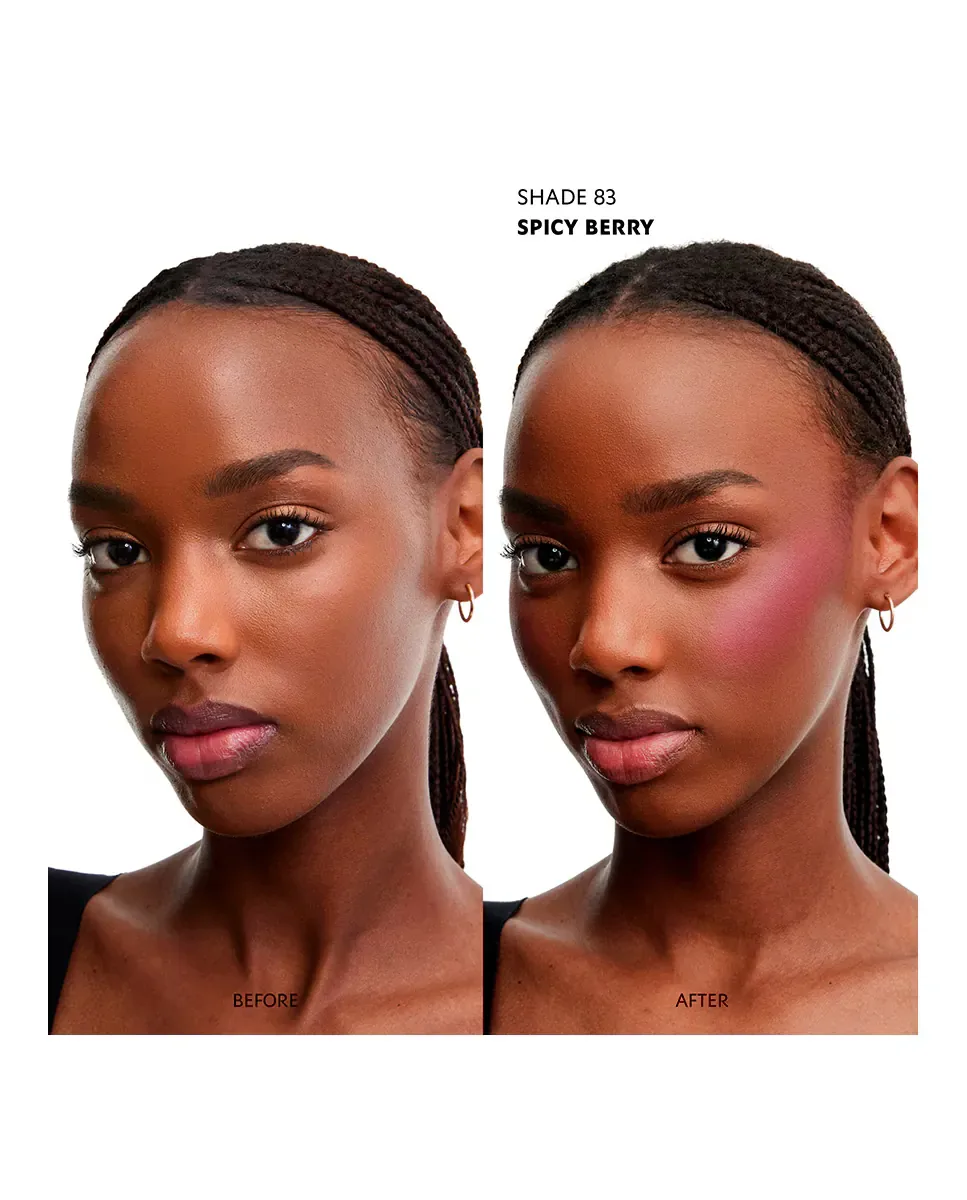 Пудровые румяна Make Me Blush Bold Blurring Blush Yves Saint Laurent, Hot Mauve — фото 4