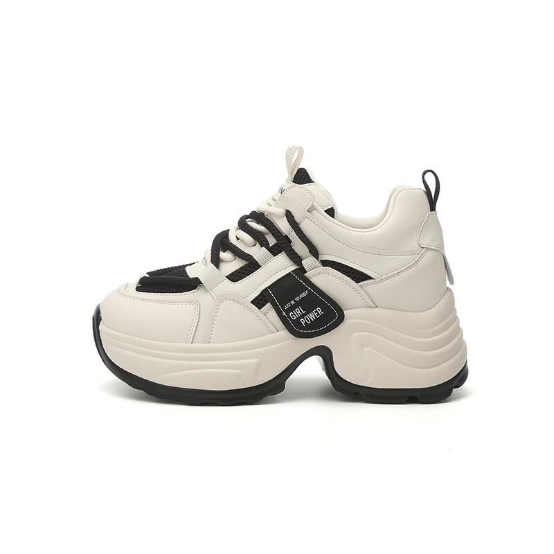 

Кроссовки DAPHNE Chunky Sneakers Women's Low-Top, Бежевый, Кроссовки DAPHNE Chunky Sneakers Women's Low-Top