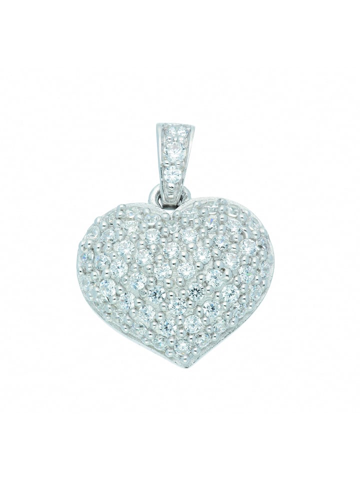 

Adeliás Женский кулон из серебра 925 пробы с кубическим цирконием в серебряной оправе