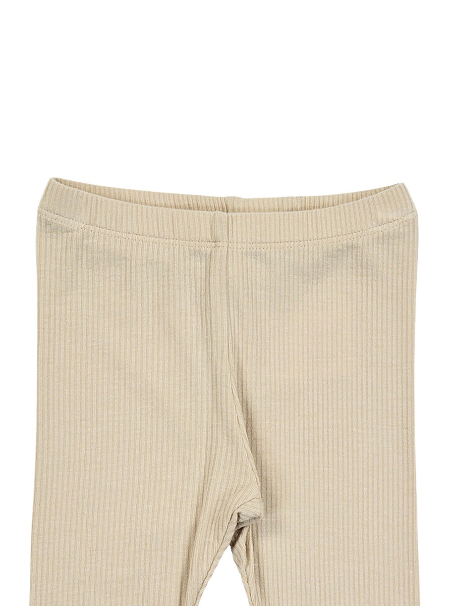 Узкие леггинсы Müsli by GREEN COTTON, цвет Beige/Light beige — фото 3