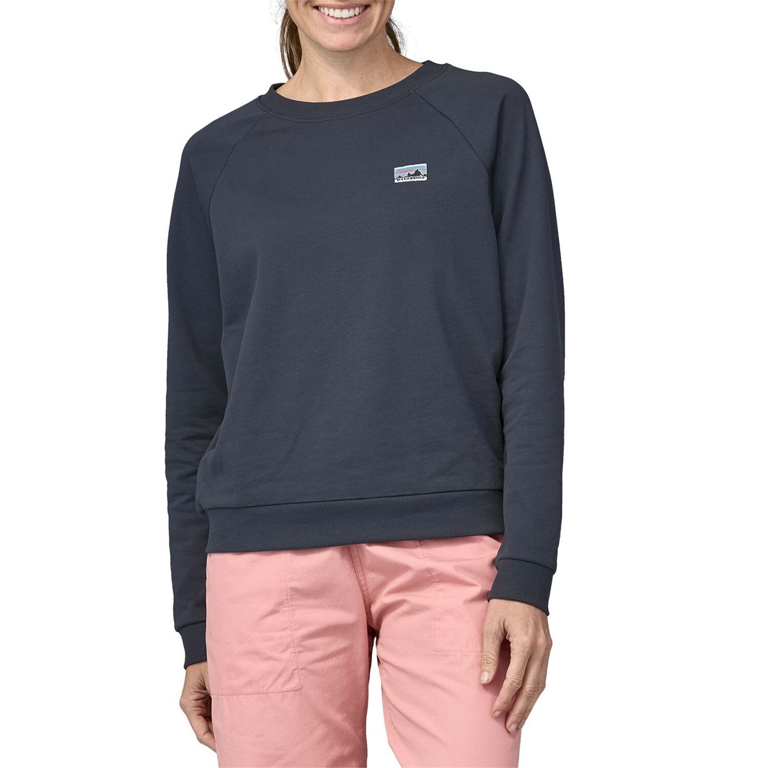 

Топ Patagonia Regenerative Organic Certified Cotton Essential, цвет Smolder Blue
