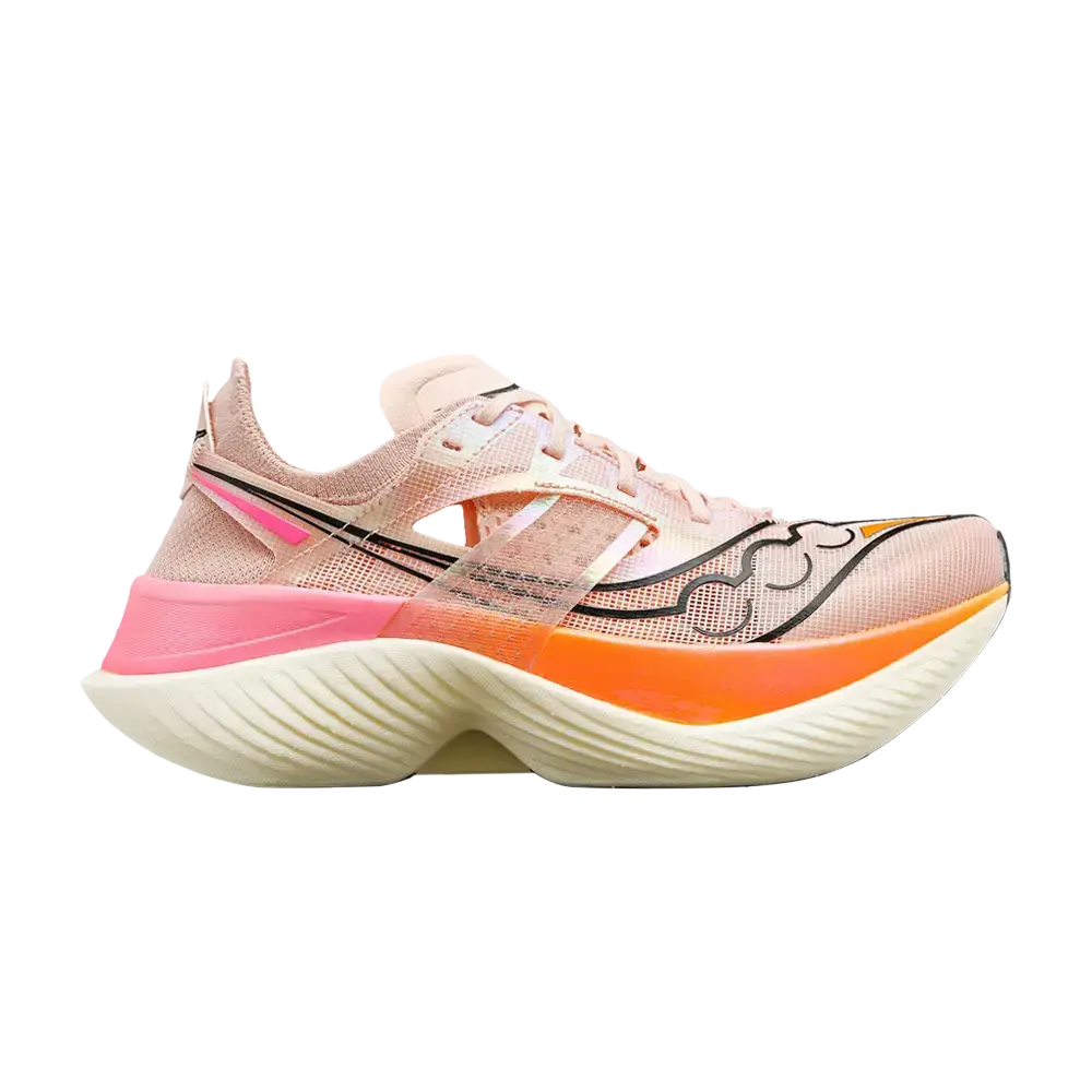 Кроссовки Endorphin Elite Saucony, розовый