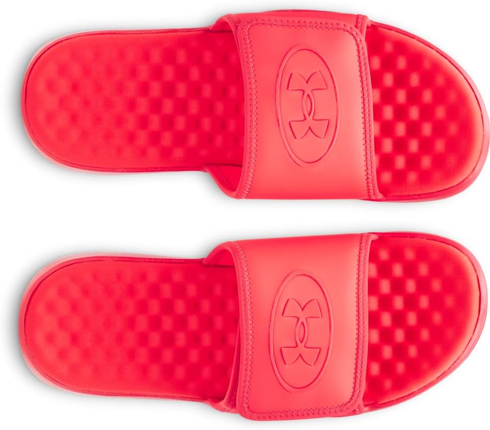 Under Armour мужские сланцы Ignite Pro 8 Racer Red/Rebel Pink/Racer Red — фото 4