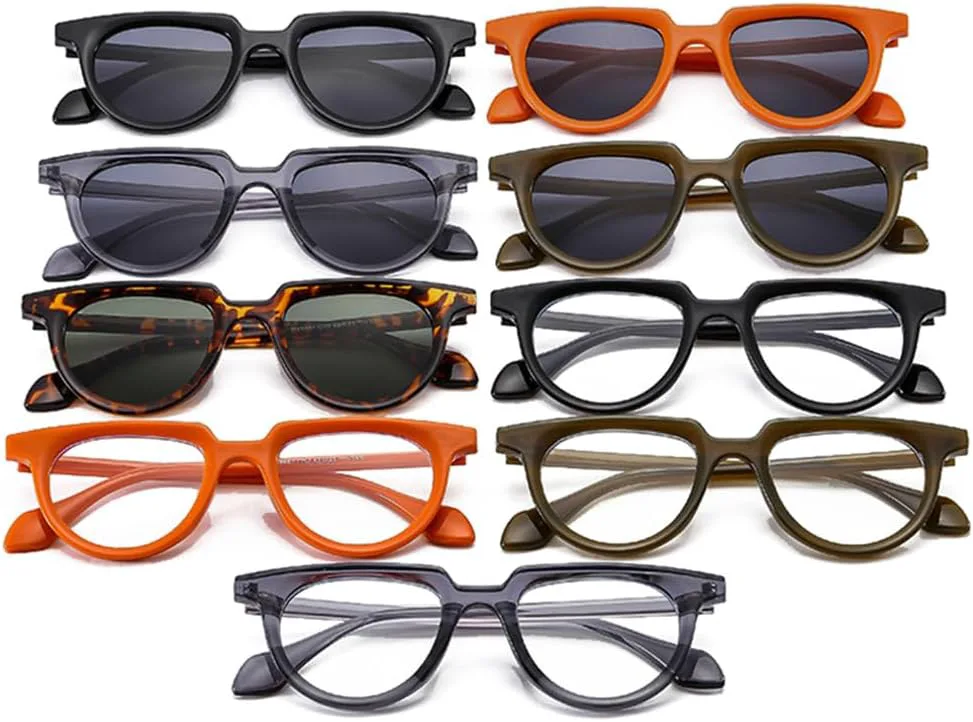 

Солнцезащитные очки UV400 - овальные, желейного цвета, с панк-леопардовым принтом, для женщин и мужчин, для бега и активного отдыха UYPTK, Jelly Green Grey