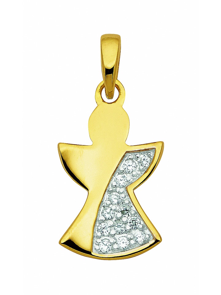 

Adeliás Женский кулон из серебра 925 пробы с кубическим цирконием в серебряной оправе