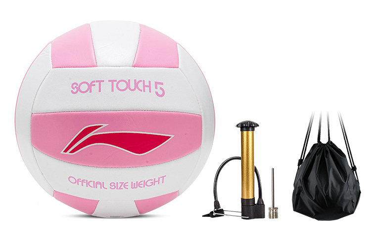 

Мяч для волейбола LiNing Volleyball Size 5 розовый
