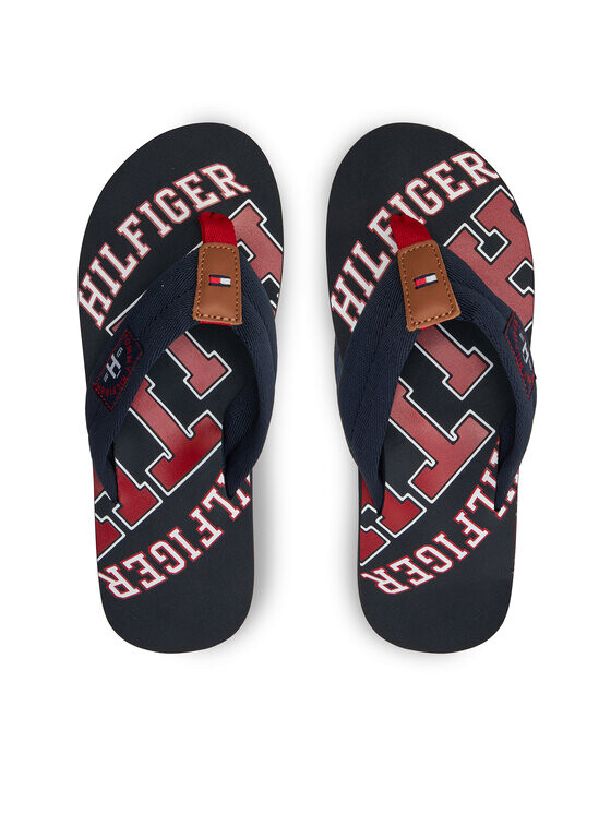 

Шлепки Tommy Hilfiger, синий