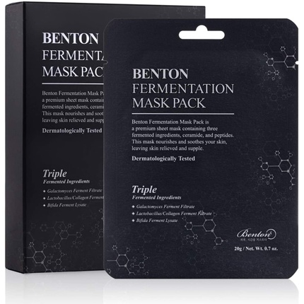 

Benton Маска-пакет с ферментацией Wrinkle Care Premium Boosting Mask Pack - коробка из 10 шт.