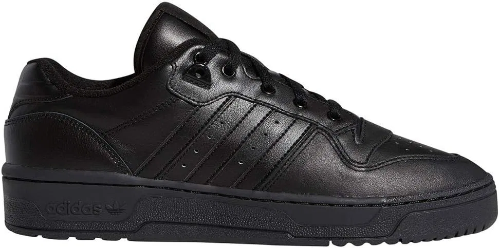 Мужские низкие кроссовки Rivalry Adidas, Core Black Core Black Ftwr White