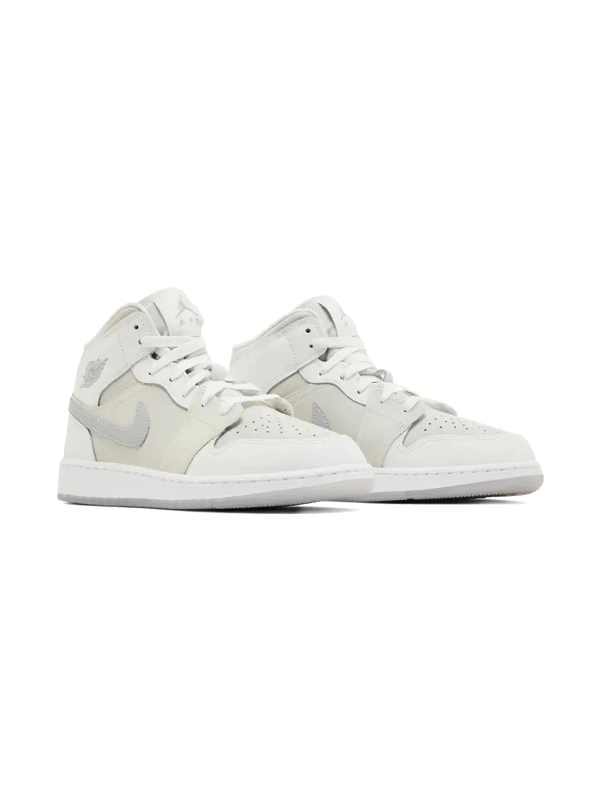

Кроссовки Air Jordan 1 Mid SE Jordan Kids, серый