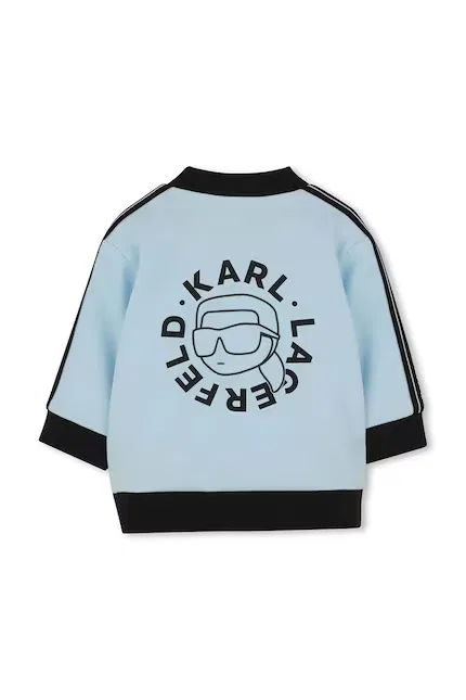 Комплект детский из джерси Karl Lagerfeld, синий — фото 4