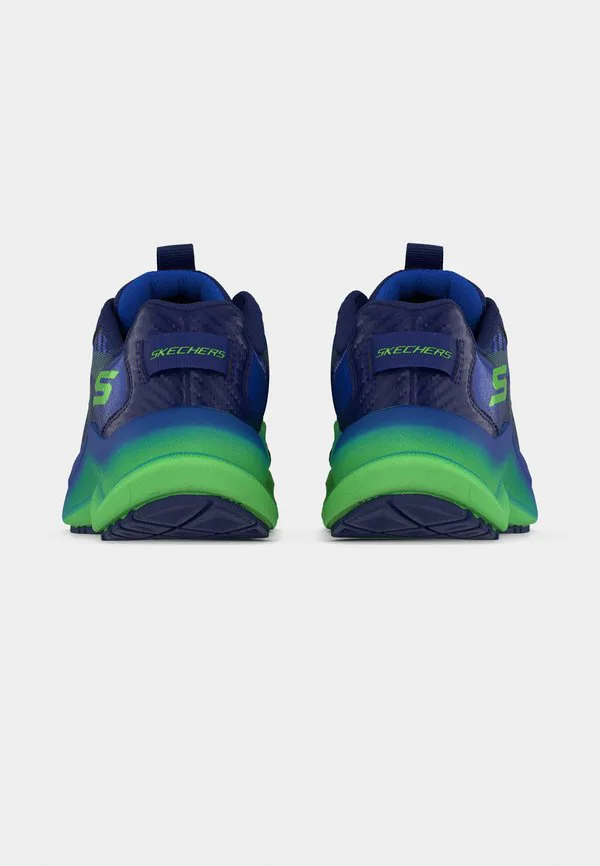 Кроссовки max ambushing ascender Skechers Performance, Navy/Blue/Lime — фото 4