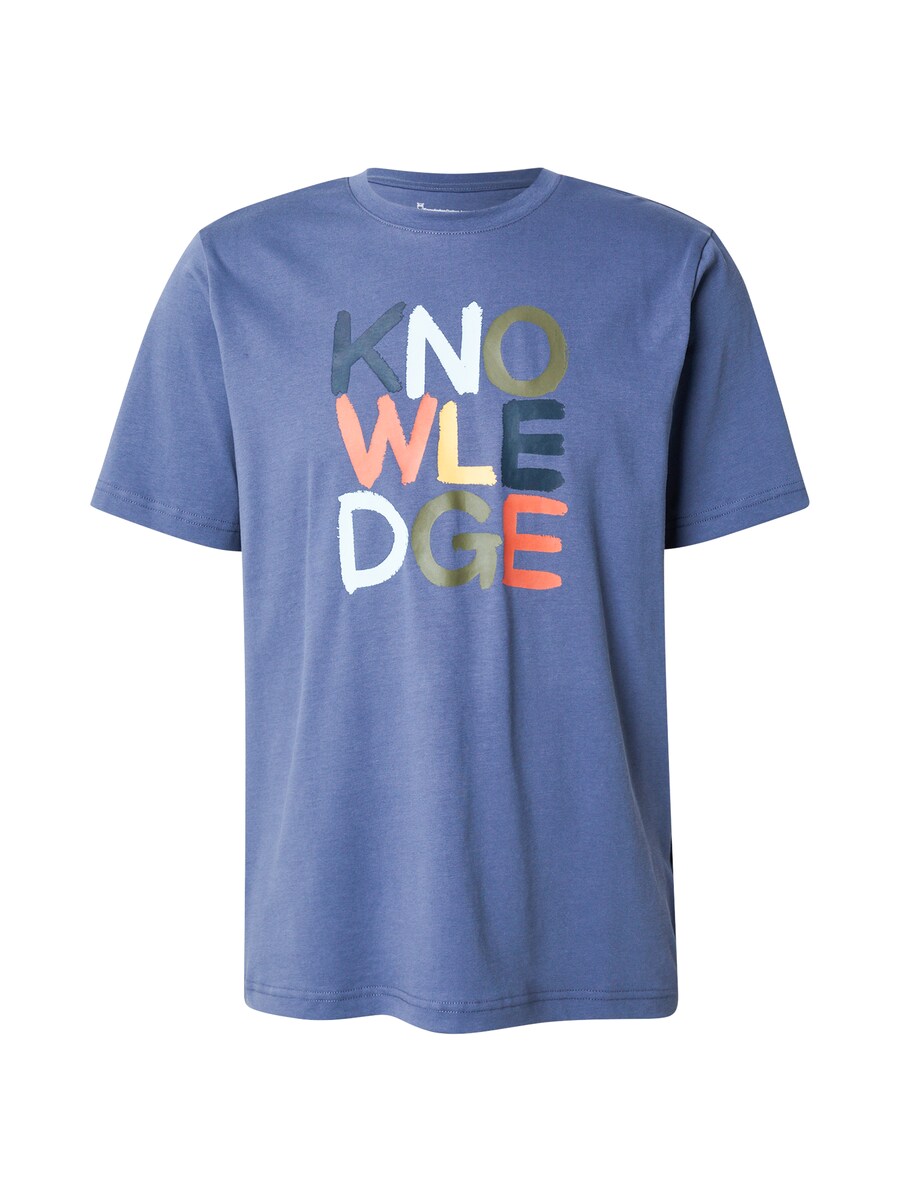 

Рубашка KnowledgeCotton Apparel, цвет marine blue/Opal/Pastel blue