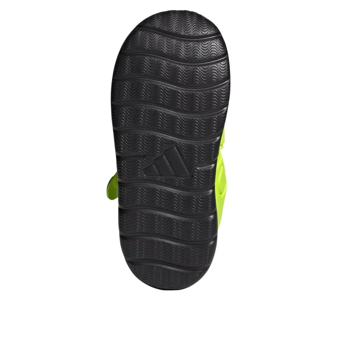 Сандалии Adidas Water Sandal 2 'Lucid Lemon Black' HQ4994, зеленый — фото 4
