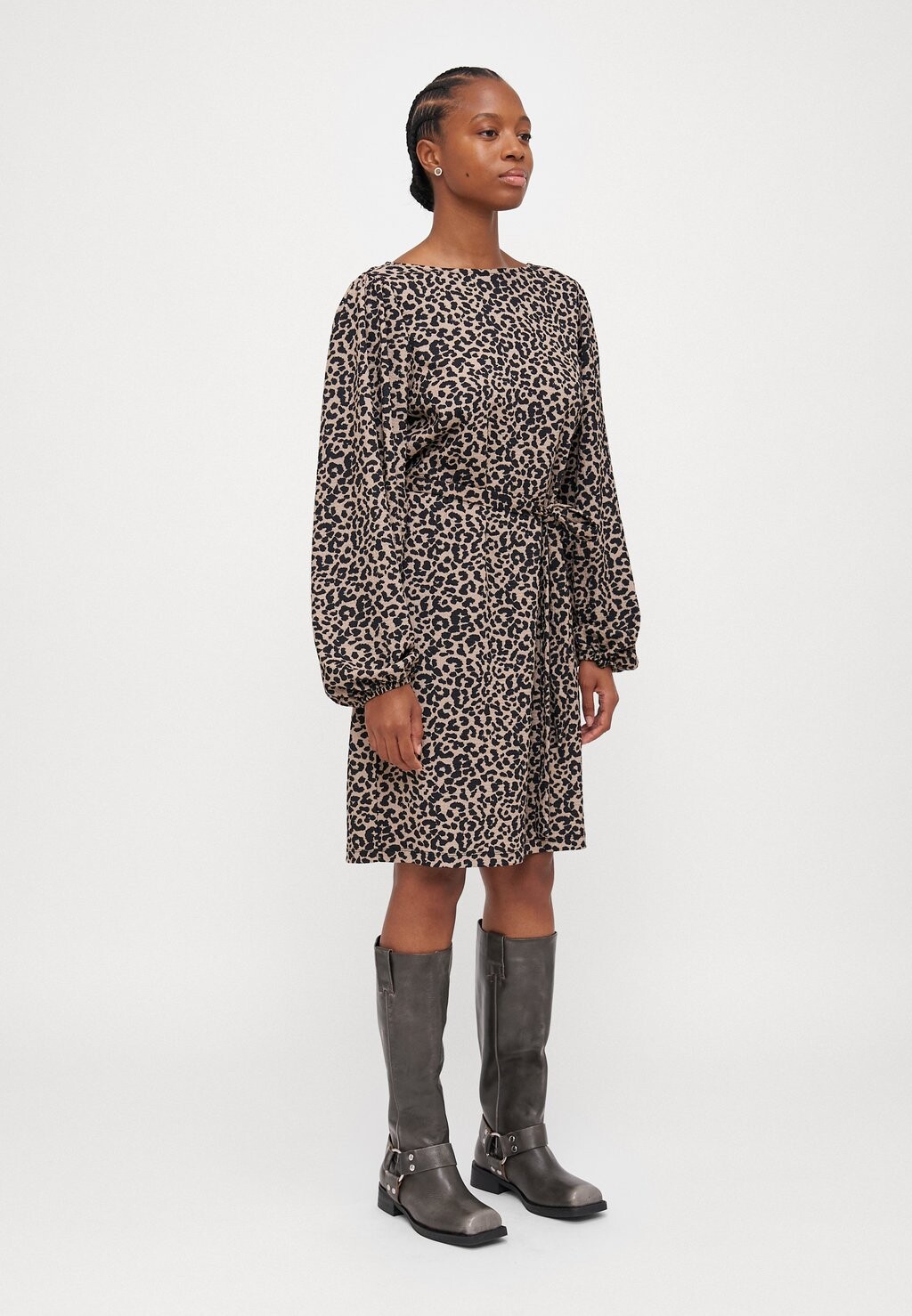 

Платье из джерси VMMERVE DRESS Vero Moda Petite, коричневый