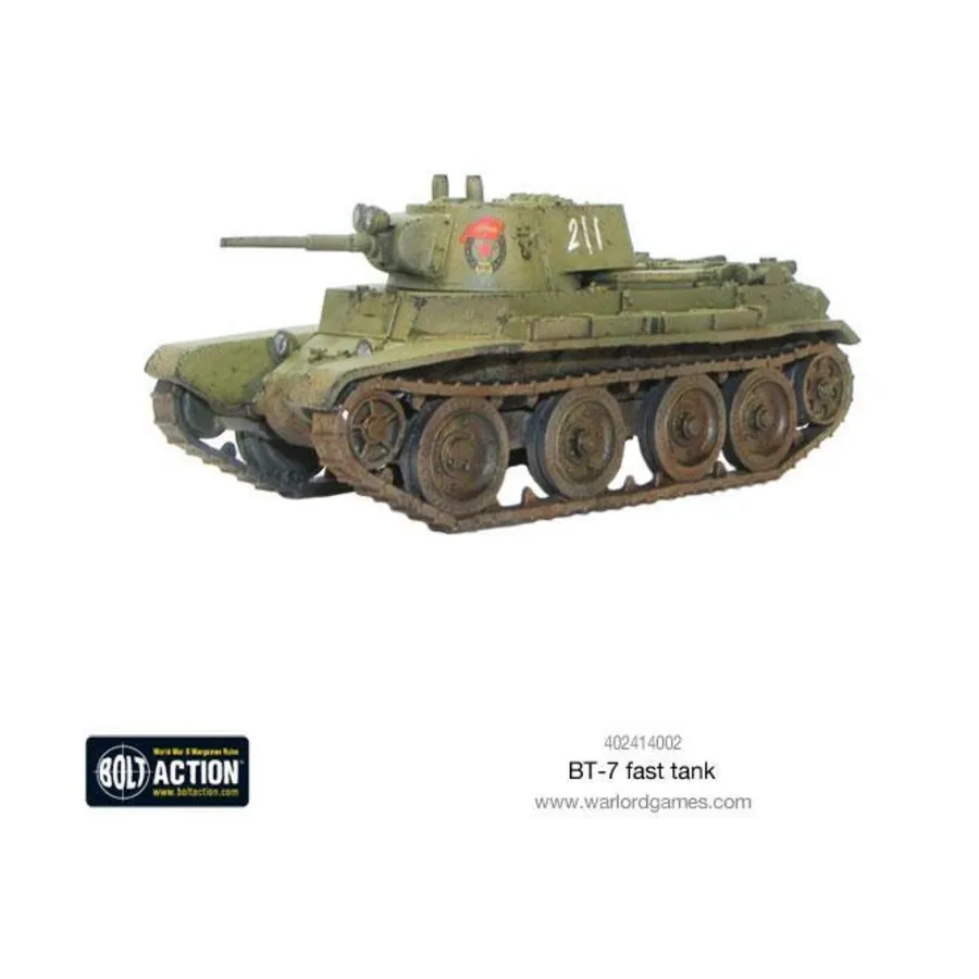 

Легкий танк БТ-7, Bolt Action - Soviet (28mm)