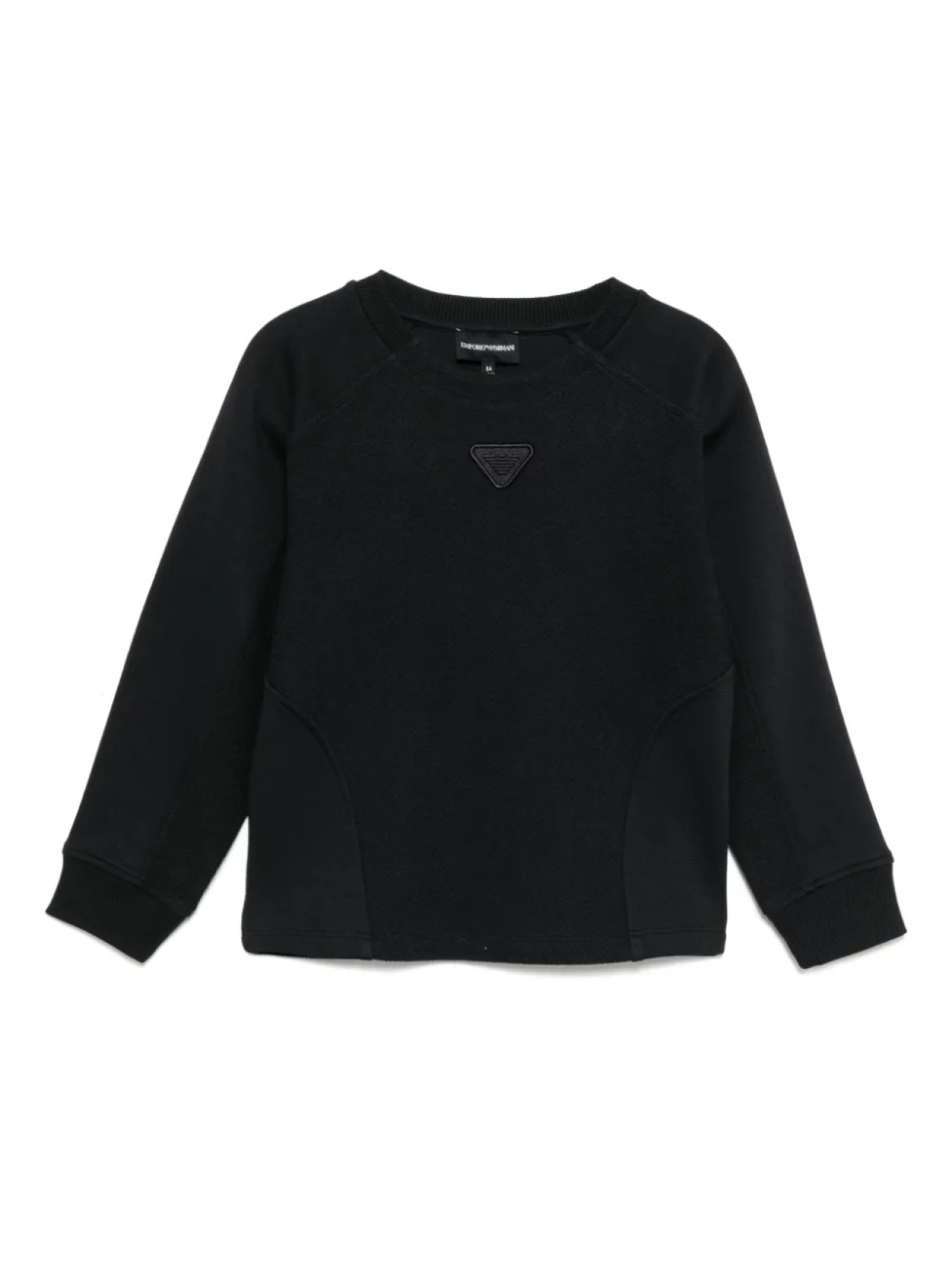 

Толстовка с нашивкой-логотипом Emporio Armani Kids, синий