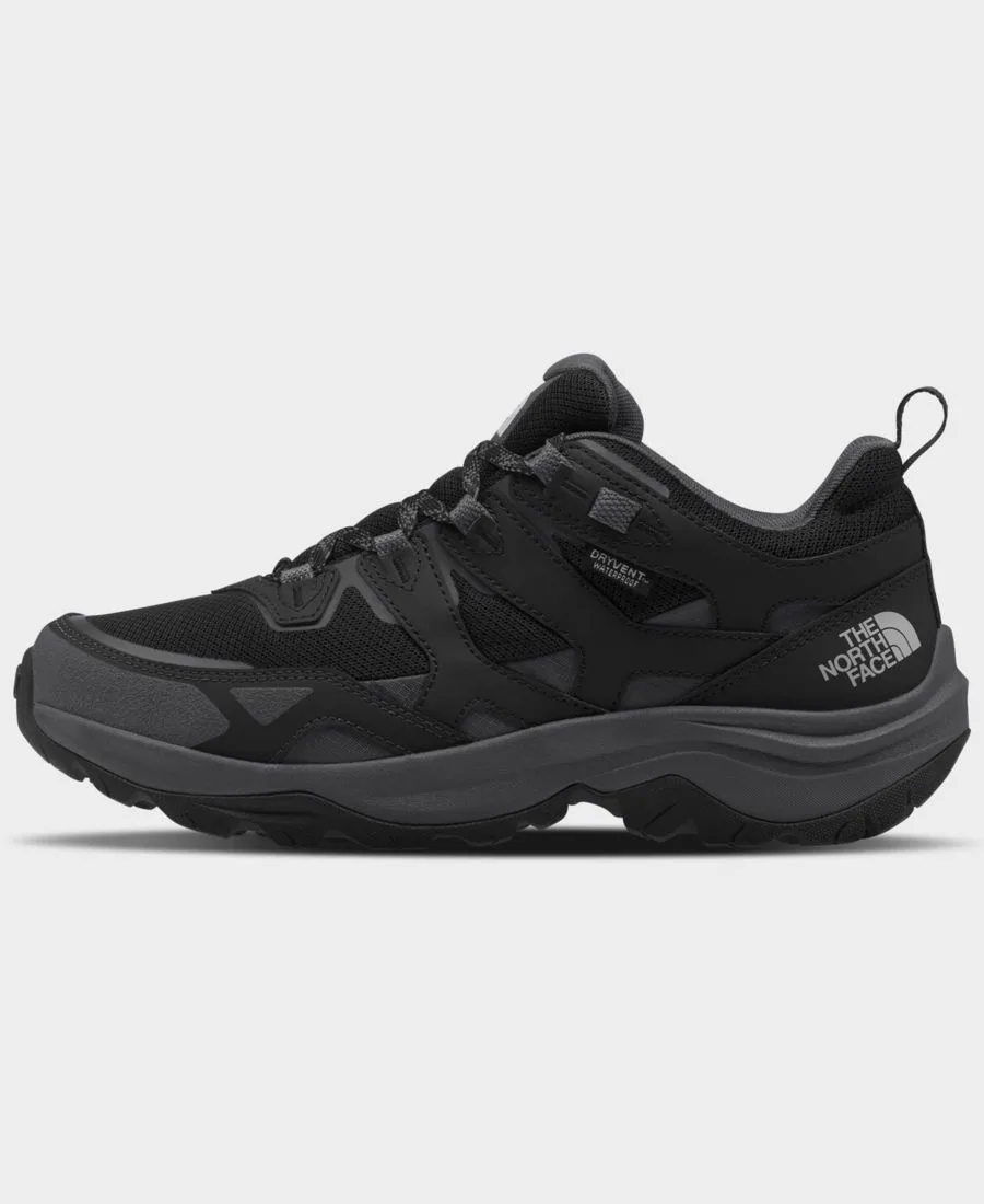 Мужские водонепроницаемые кроссовки Hedgehog 3 на шнуровке The North Face, черный/asphalt серый