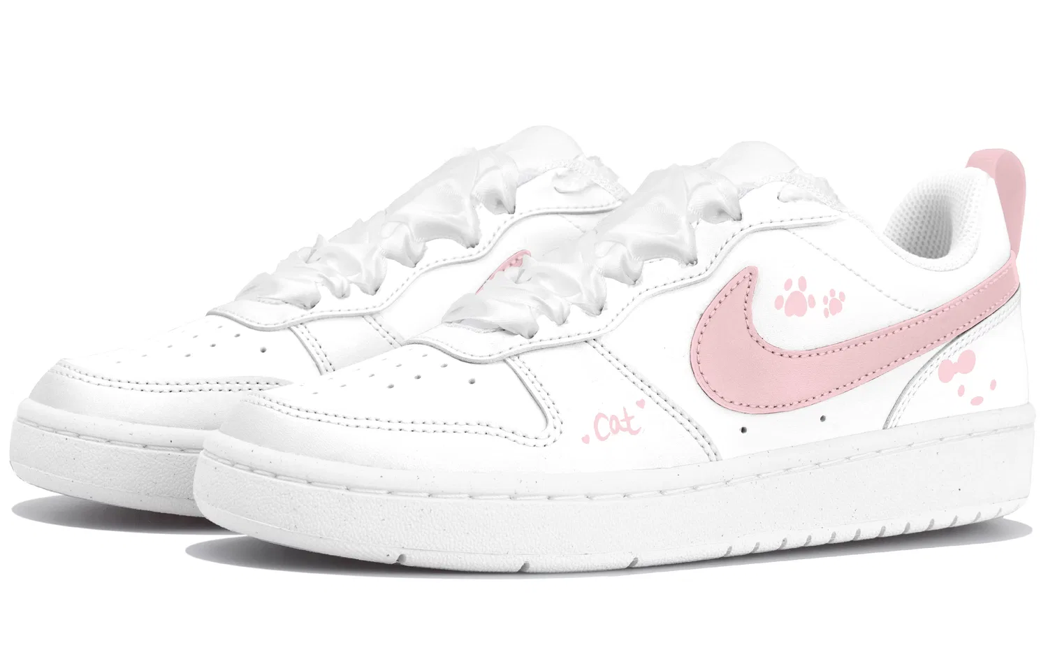 Кроссовки для скейтбординга Nike Court Borough Pink — фото 4