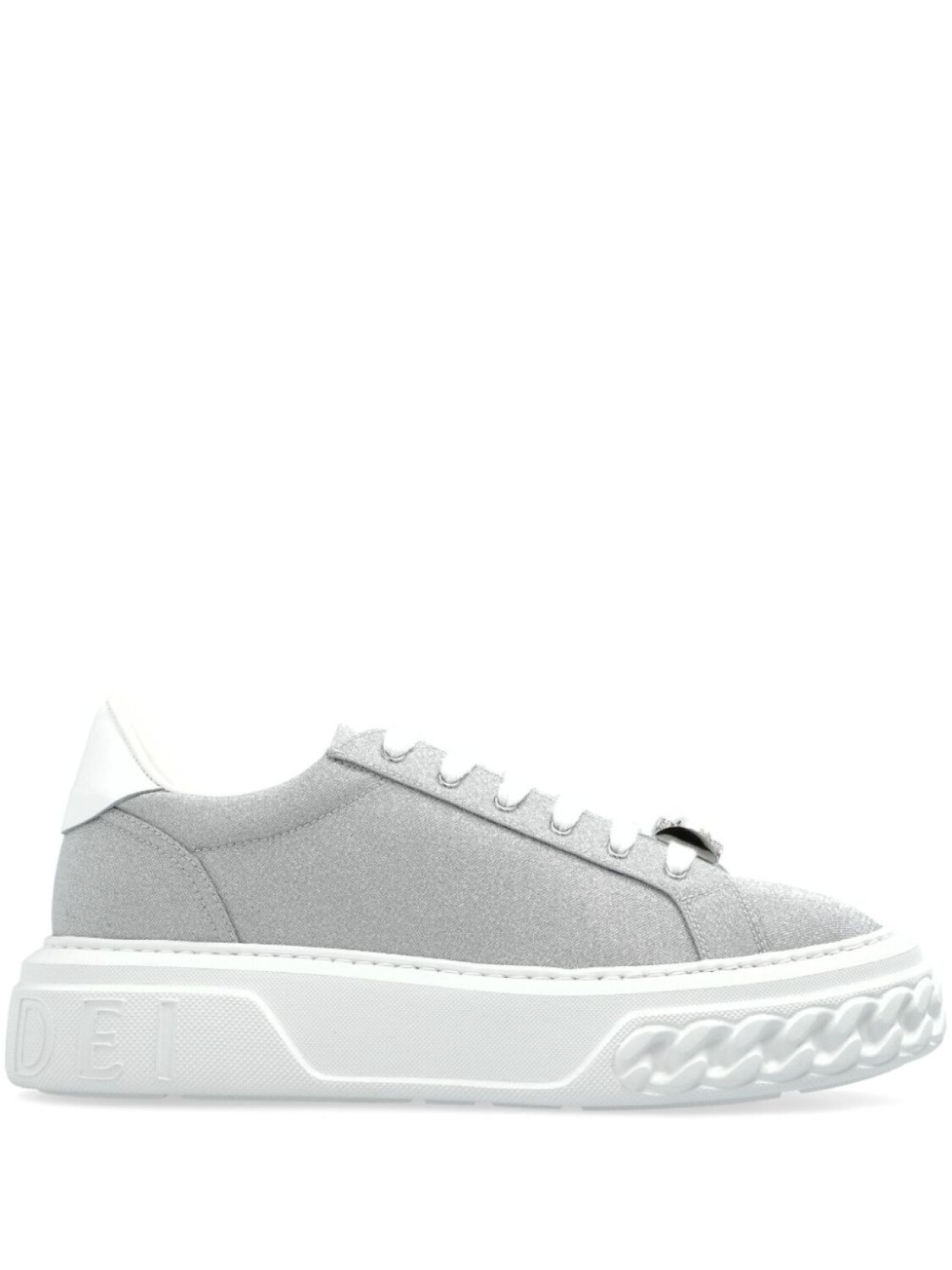 Casadei кроссовки Off Road, серебряный
