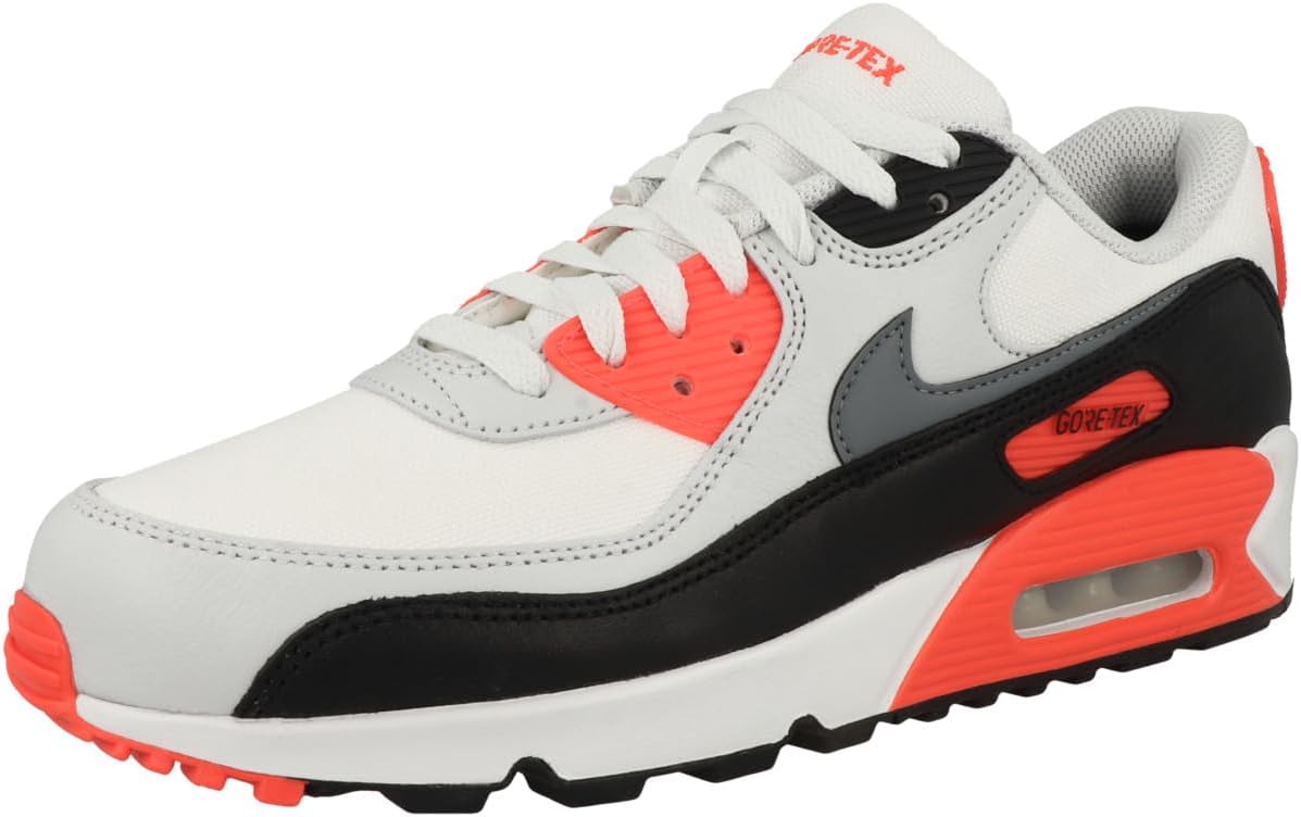 Мужские кроссовки Nike Air Max 90 GTX, белый/алый — фото 4
