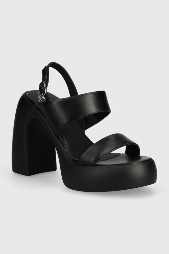 

Кожаные сандалии Karl Lagerfeld, черный