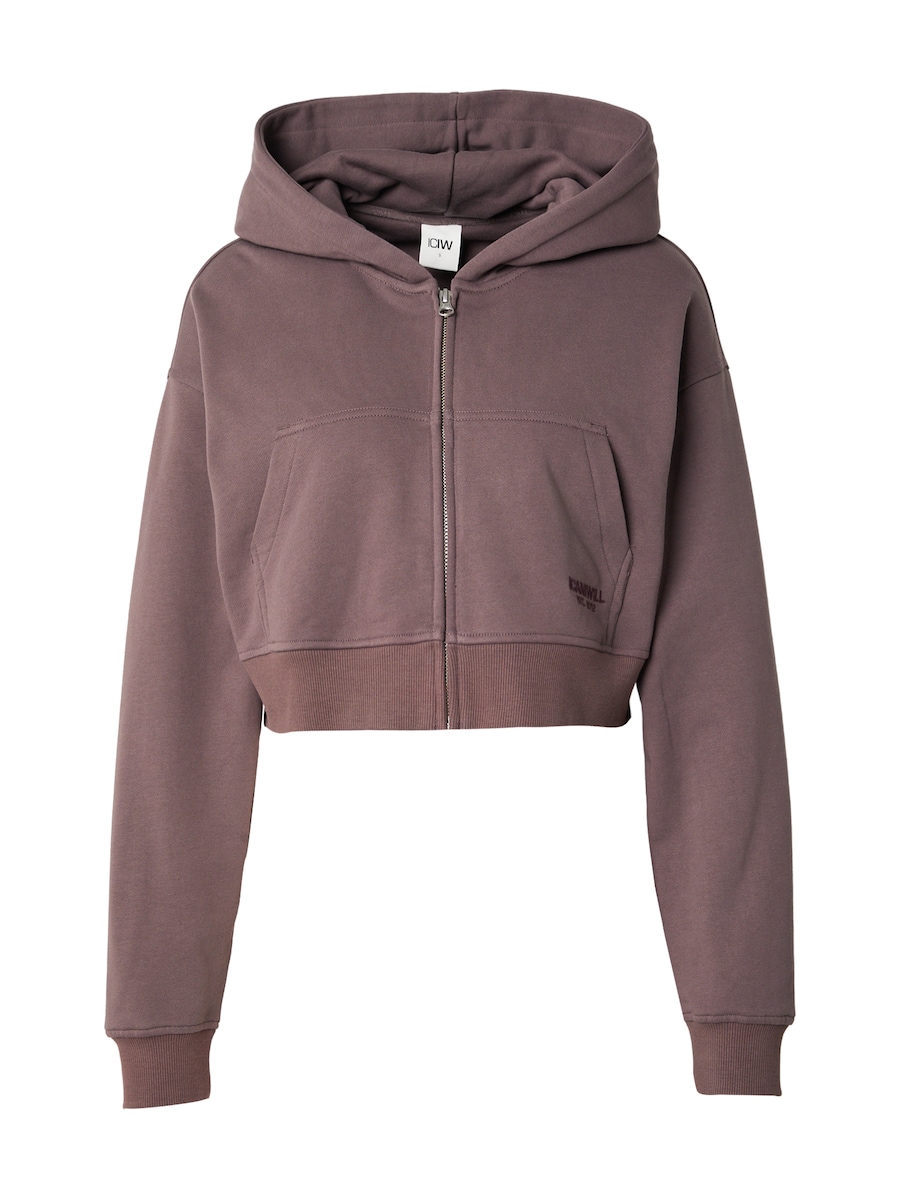 

Спортивная толстовка с капюшоном на молнии ICANIWILL Essence, коричневый