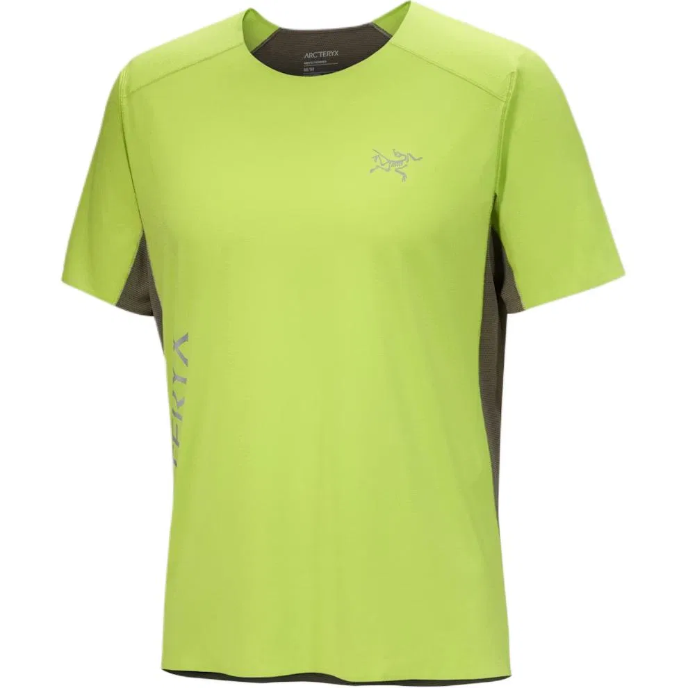 Футболка беговая Arc'teryx мужская Arcteryx, Ivy Green/Vintage Green/Mantis/Tatsu