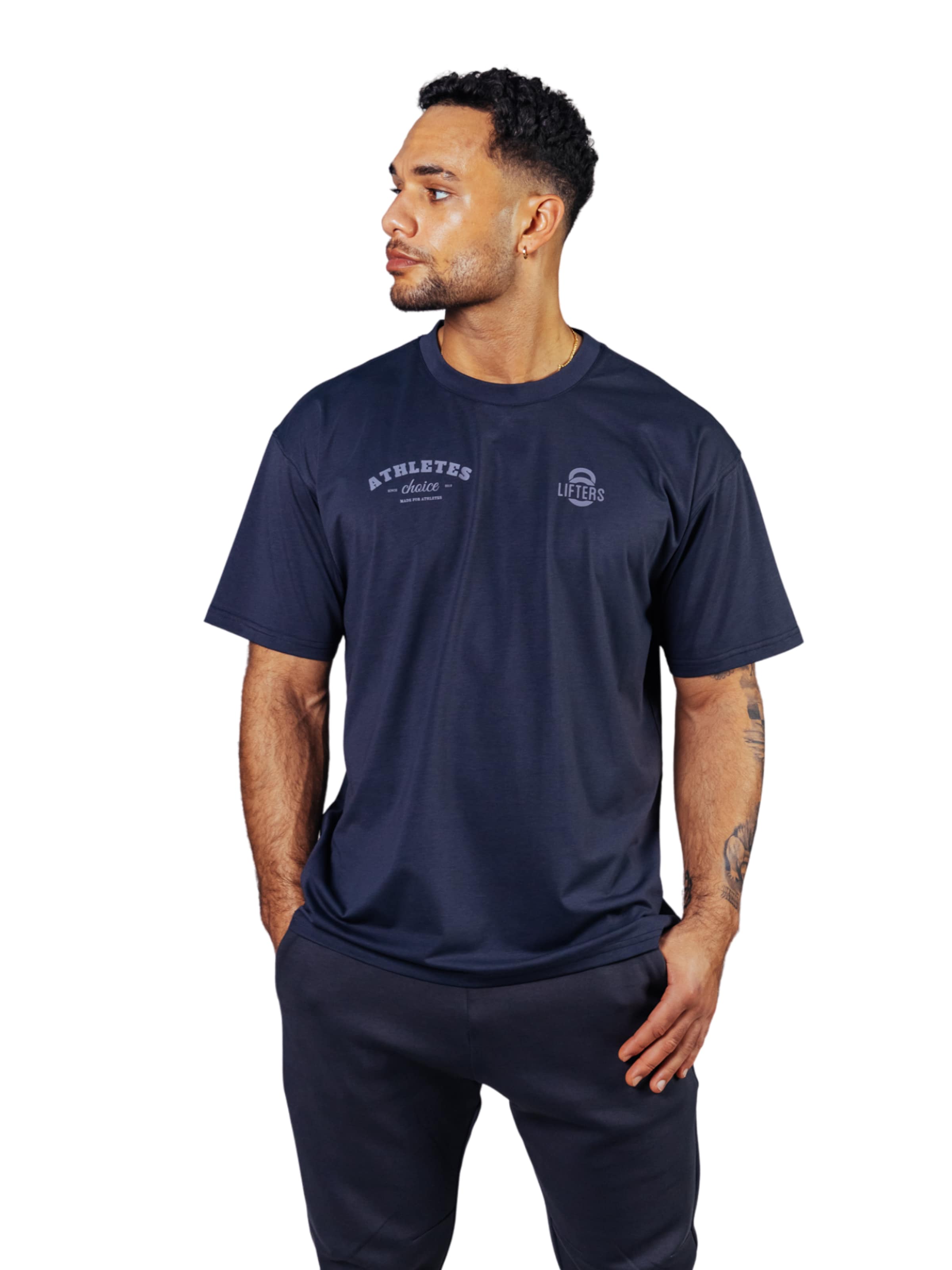 

Lifters Футболка 'Athletes Choice Oversize T-Shirt Unisex' в темно-сером цвете