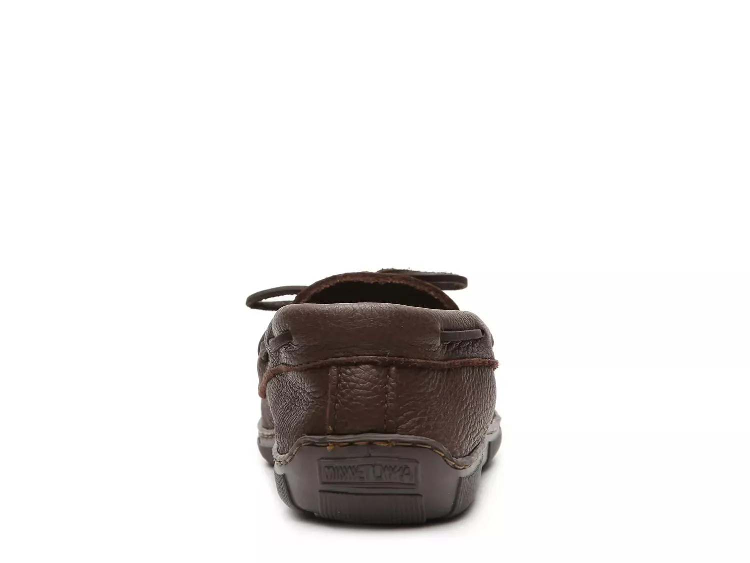 Классические лоферы из лосиной кожи Minnetonka, Brown — фото 4