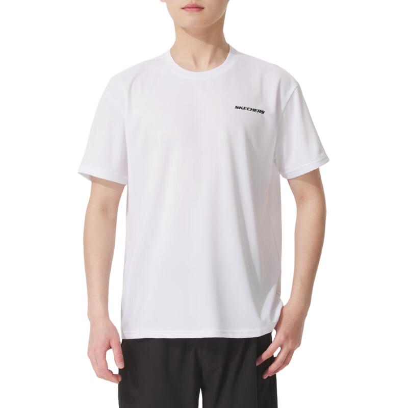 

Skechers Футболка Sports Life Collection мужская bright white 0019, Белый, Skechers Футболка Sports Life Collection мужская bright white 0019