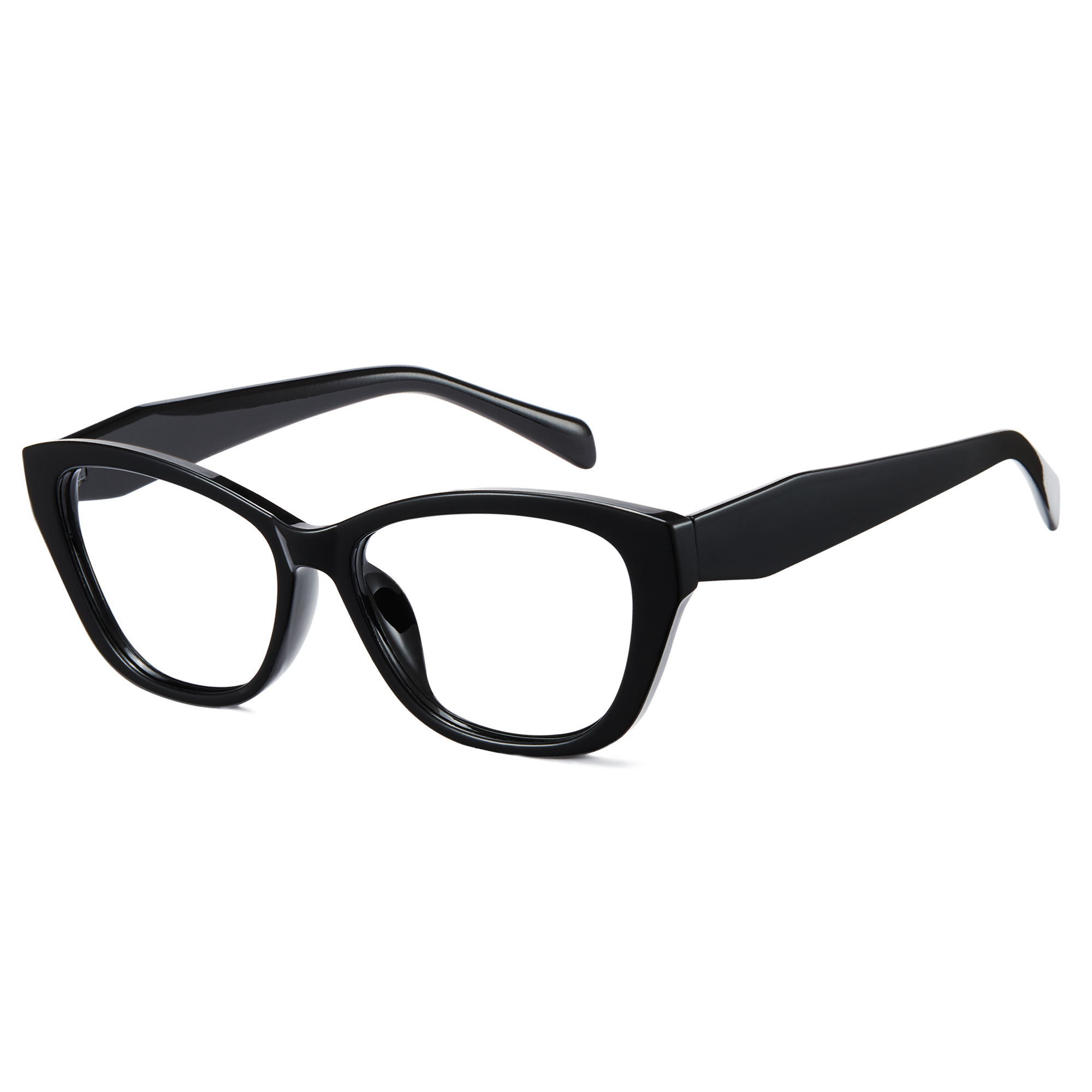 

CYXUS Компьютерные очки в стиле бабочка унисекс, Bright Black T01