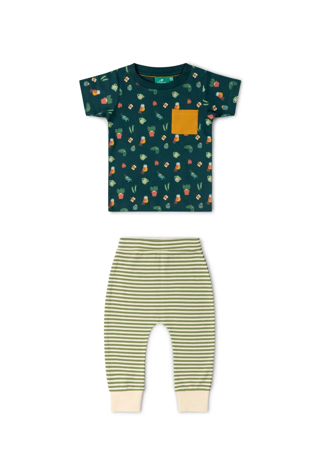 Топ Little Green Radicals, зеленый