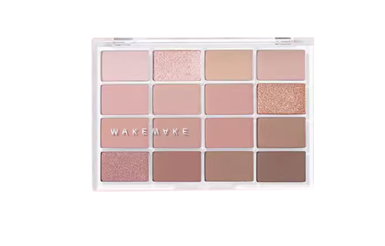Палетка теней для век WAKEMAKE Soft Blurring Eye Palette, #03, 14 г — фото 4