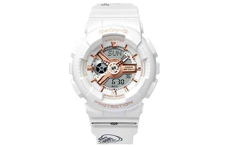 

CASIO Часы Women's BABY-G 46.3mm White Watch