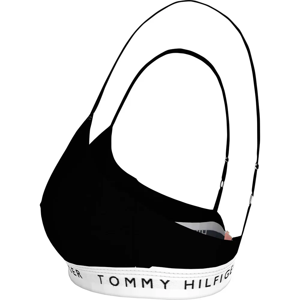 Бюстгальтер Tommy Hilfiger UW0UW06040 Triangle, черный — фото 3