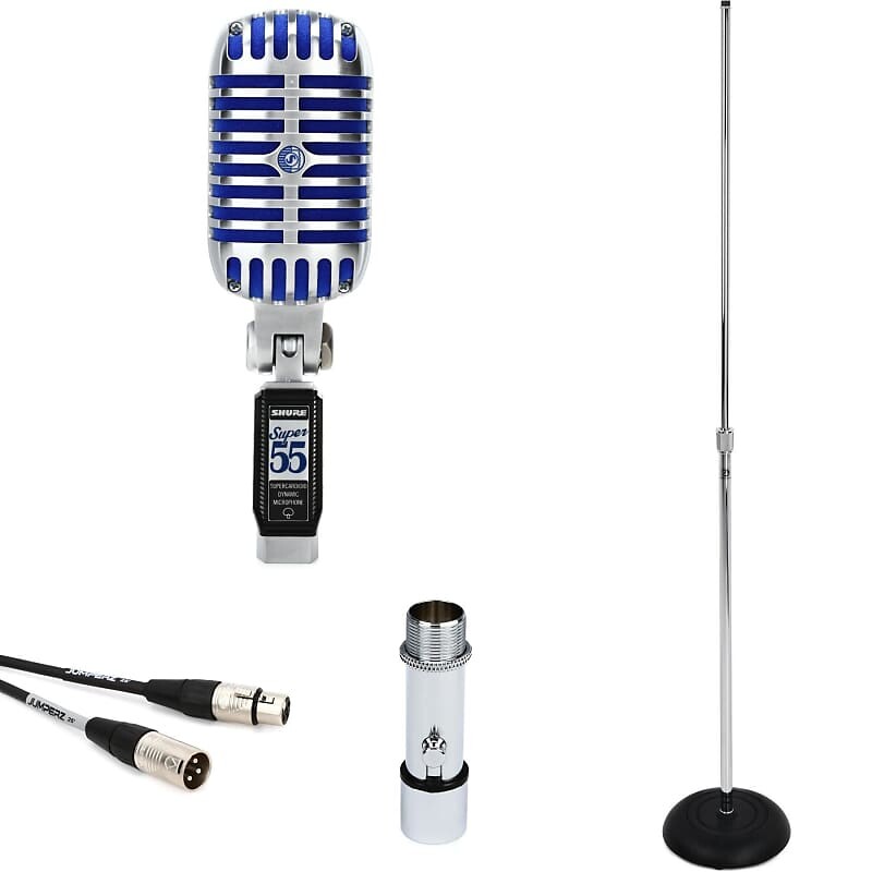 

Кардиоидный динамический вокальный микрофон Shure Super55StdBun