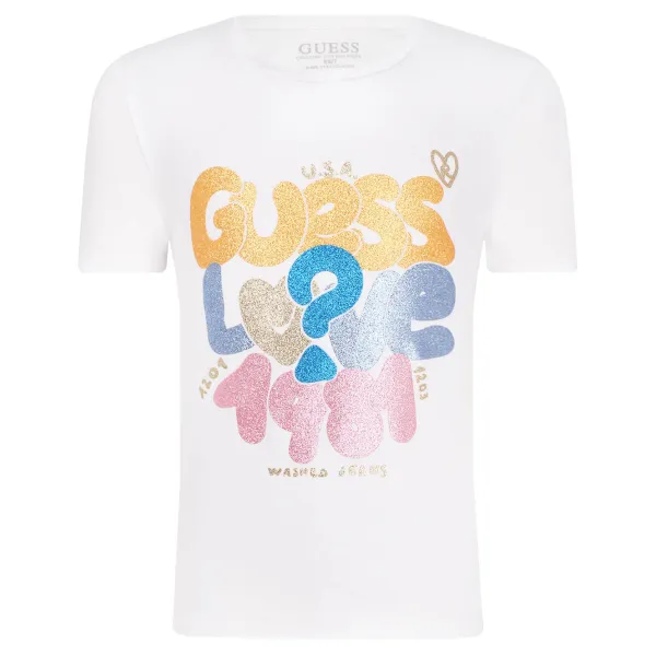 

Футболка стандартного кроя Guess, белый