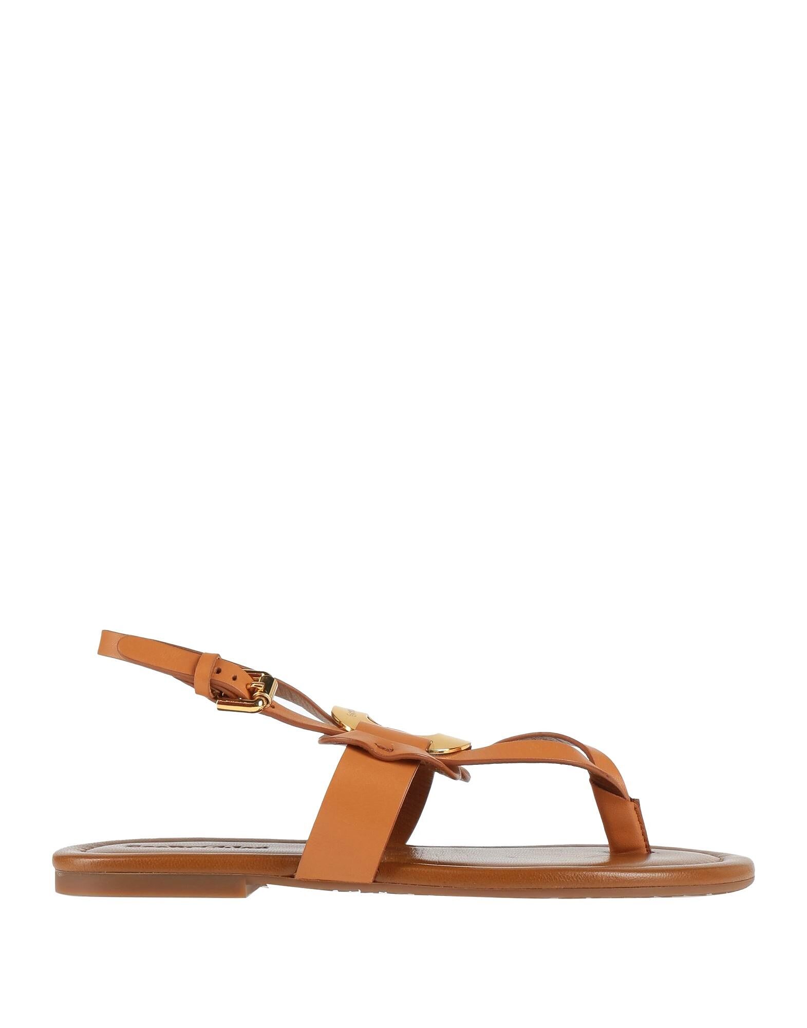 Сандалии See By Chloé, желтовато-коричневый