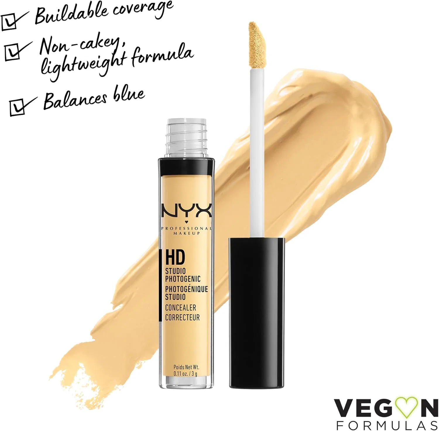 Консилер Nyx Professional Makeup Yellow 3 г — фото 2