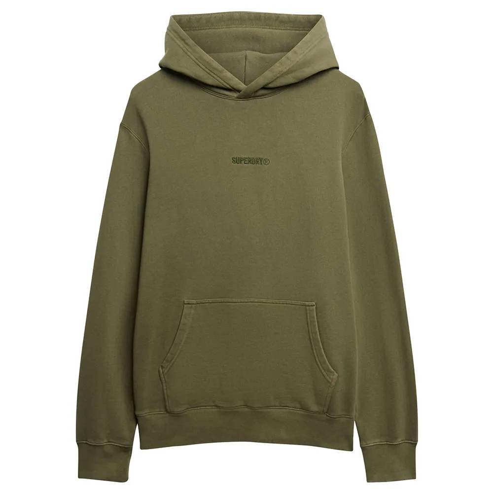 

Худи Superdry Micro Logo, зеленый