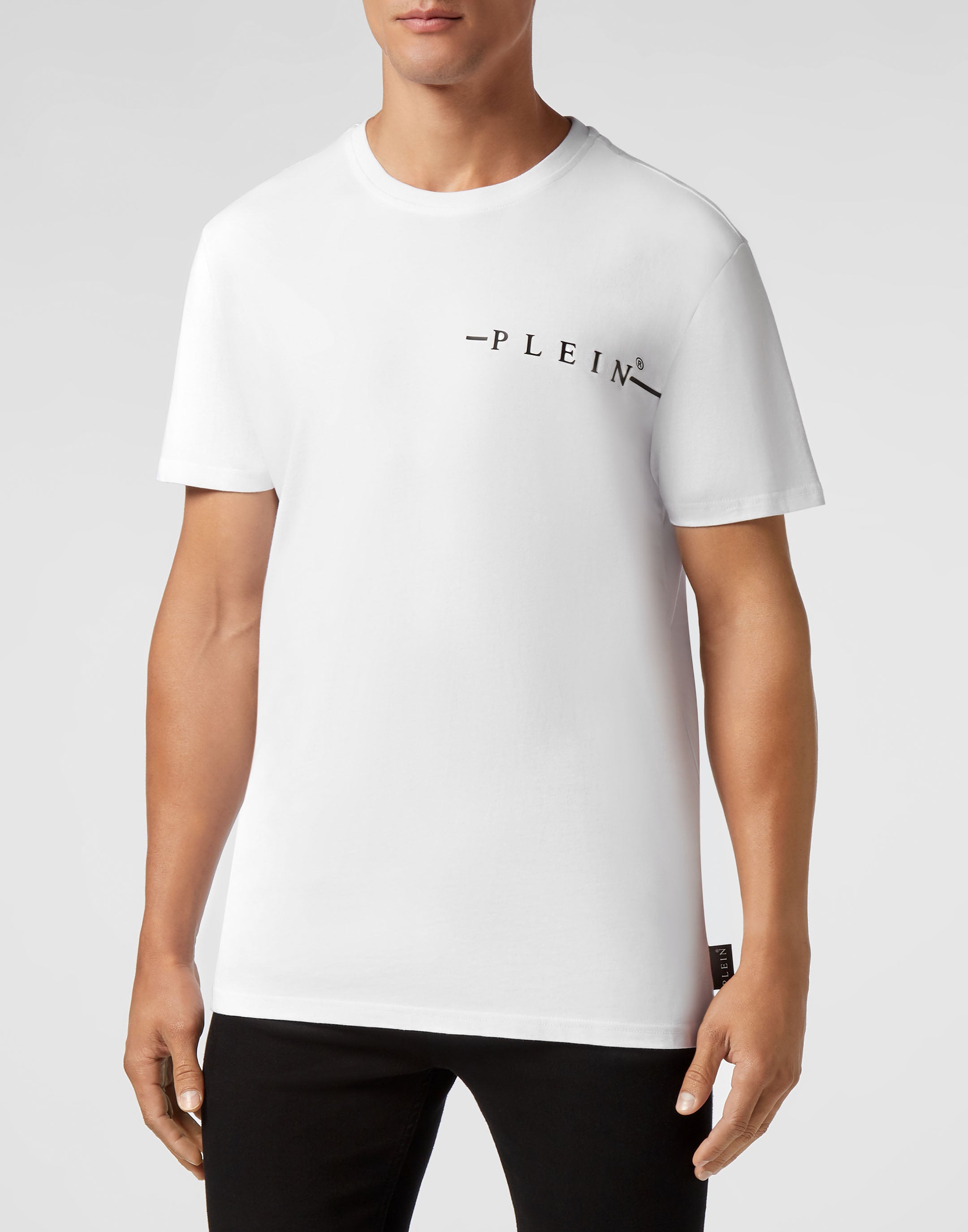 

Футболка с круглым вырезом SS Philipp Plein TM, цвет White / Black