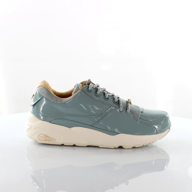 R698 женская лакированная кожаная женская поилка на шнуровке 362274 02 Puma, синий