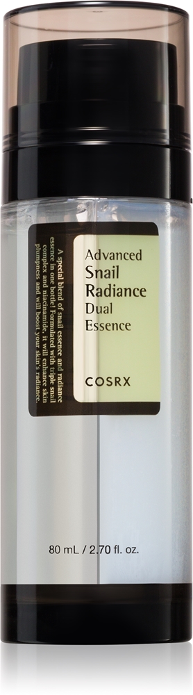 

Увлажняющая сыворотка с экстрактом улитки Advanced snail radiance dual essence, придающая сияние коже Cosrx, 80 мл