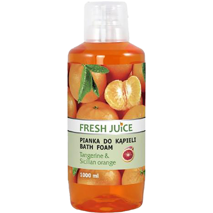

Пена для ванны Мандарин и сицилийский апельсин 1000 мл Fresh Juice