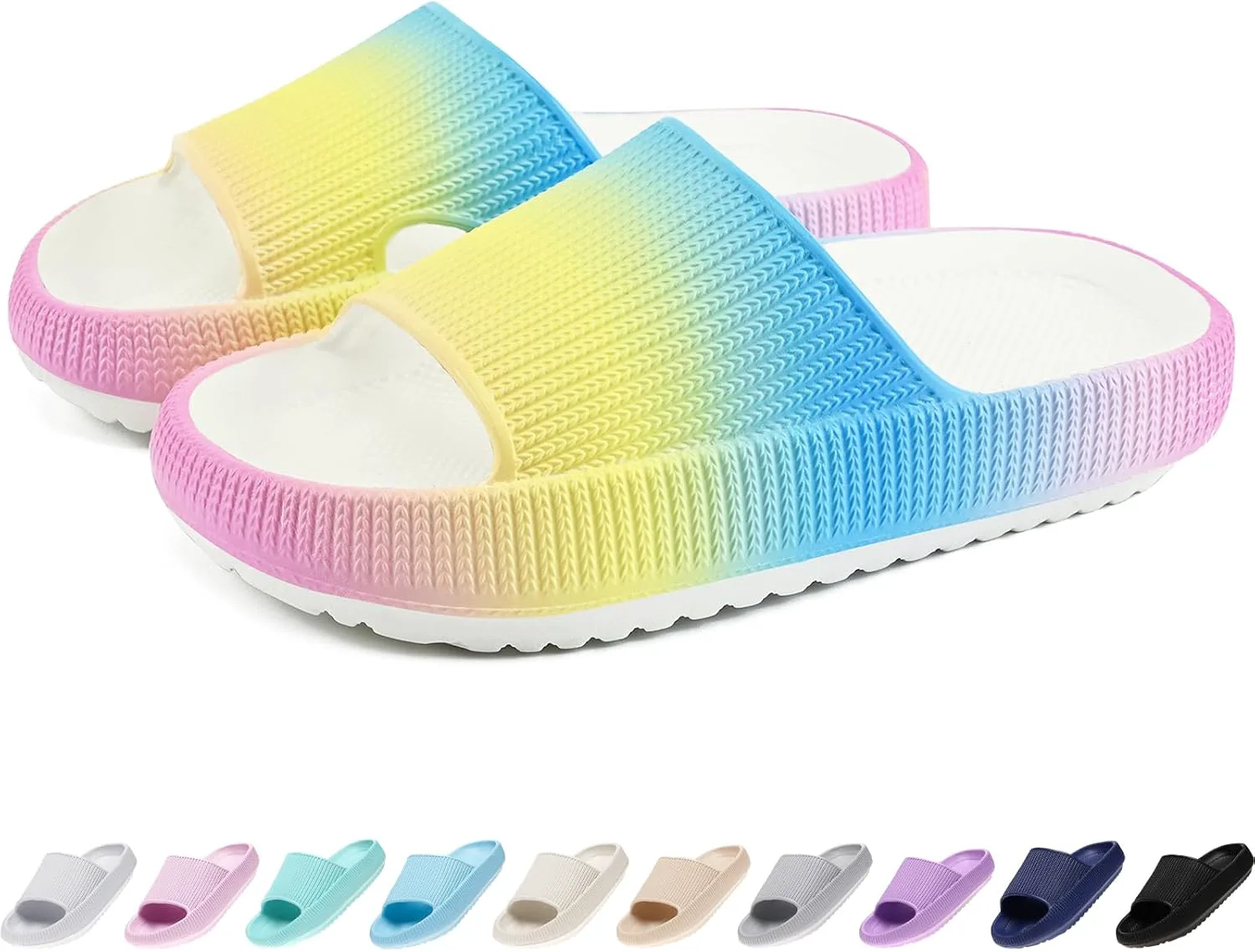 

Детские шлепанцы Rosyclo облачные, с нескользящей подошвой, мягкие, для дома и улицы