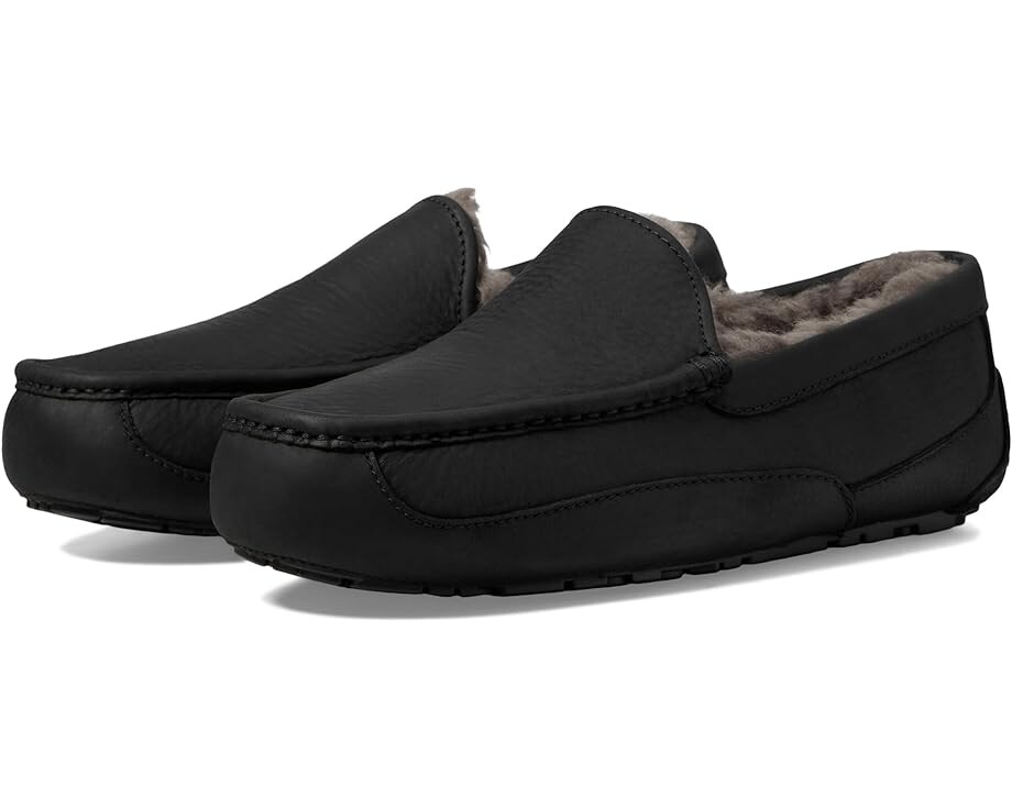

Тапочки UGG Wide Ascot, цвет Black 2